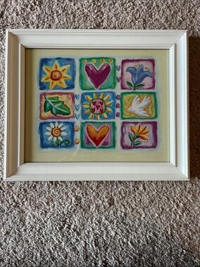 Juvenile Art Small Picture Yellow